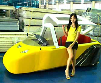 Illustration for article titled Spira Foam Car Inspired By Crocs